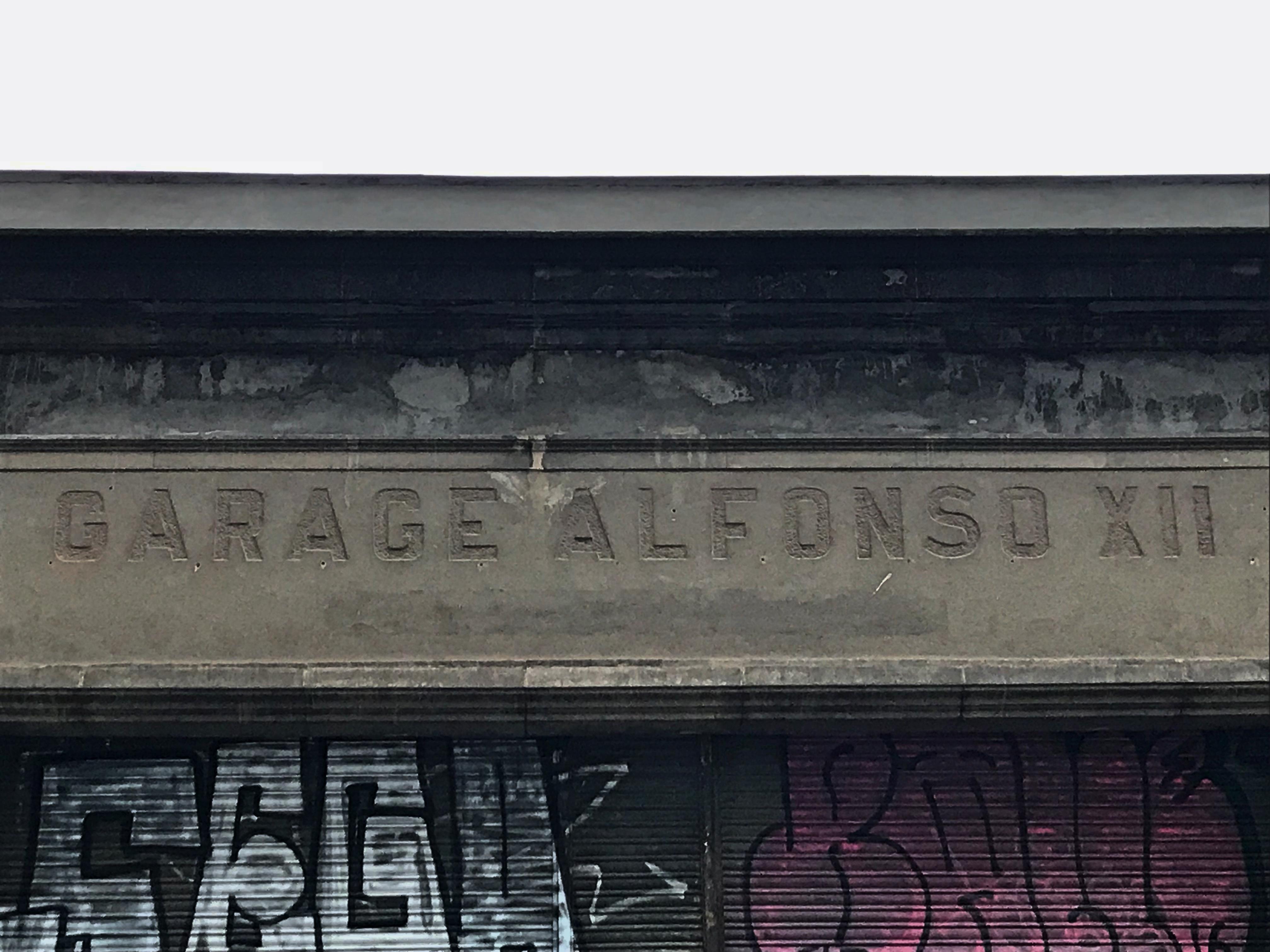 Garatge Alfonso XII