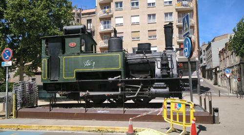 Locomotora model Berga