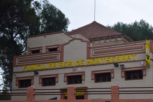 Rètol Funicular Aeri de Montserrat