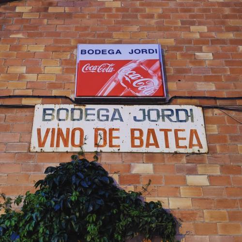 Rètol Vino de Batea