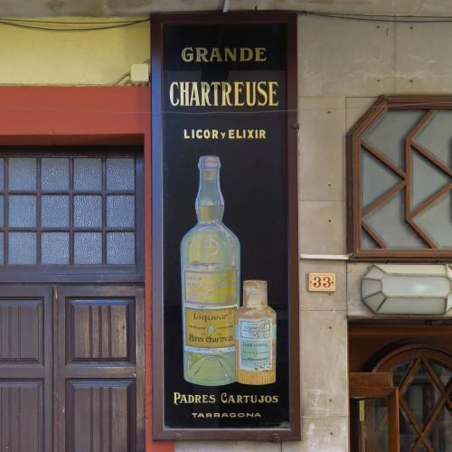 Rètol licor Chartreuse 