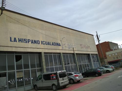 Rètol La Hispano Igualadina