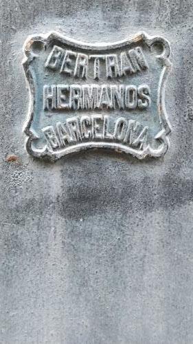 Marca de foneria Bertran Hermanos