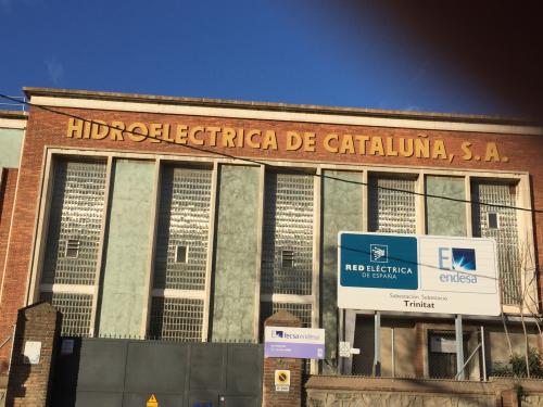 Rètol Hidroeléctrica de Cataluña 