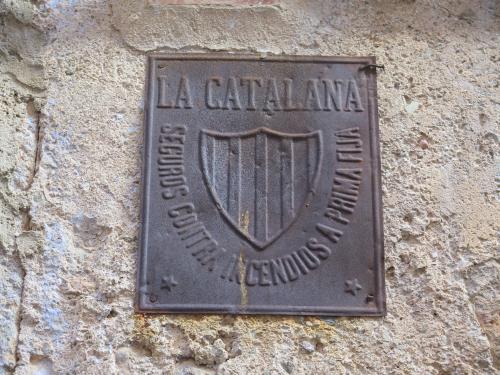 Placa assegurances La Catalana