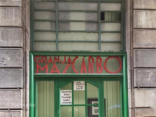Rètol Granja Mas Carbó