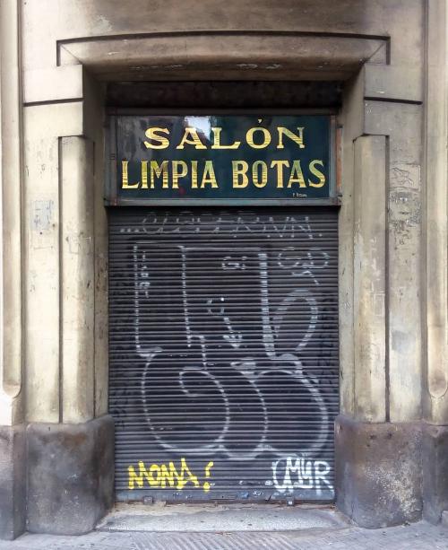 Rètol Salon Limpiabotas