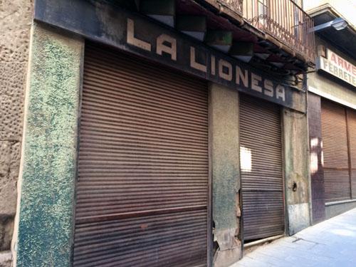 Rètol Pastisseria La Lionesa