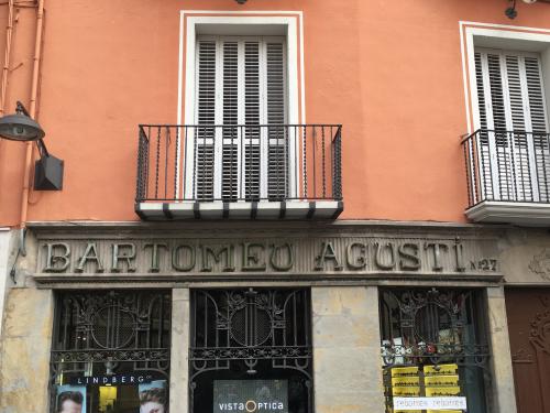 Rètol Bartomeu Agustí