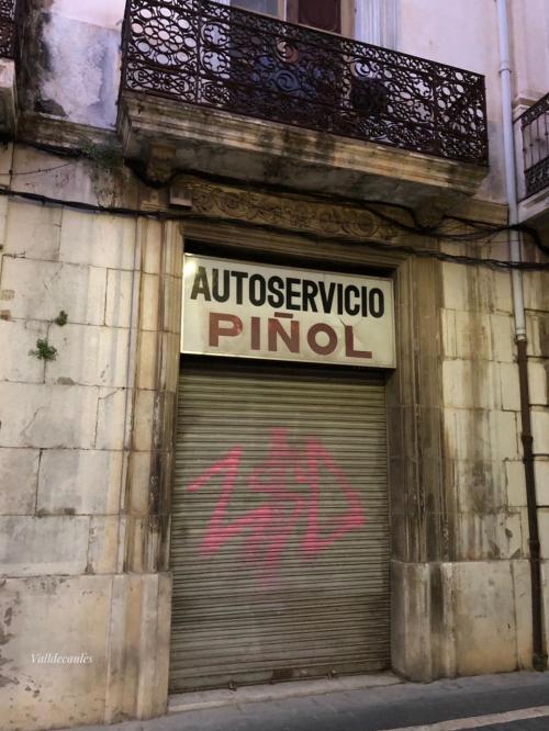 Rètol Autoservicio Piñol