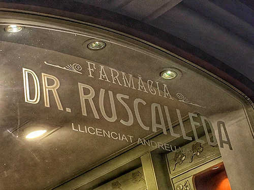 Farmàcia Ruscalleda
