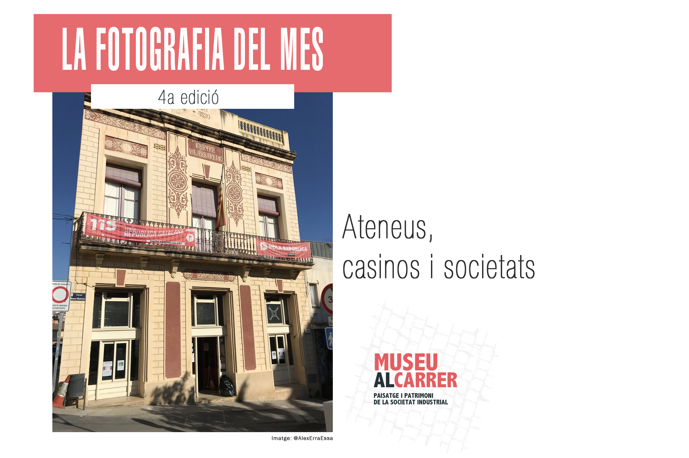 Guanyador quarta edició de 'La fotografia del mes de Museu al carrer'
