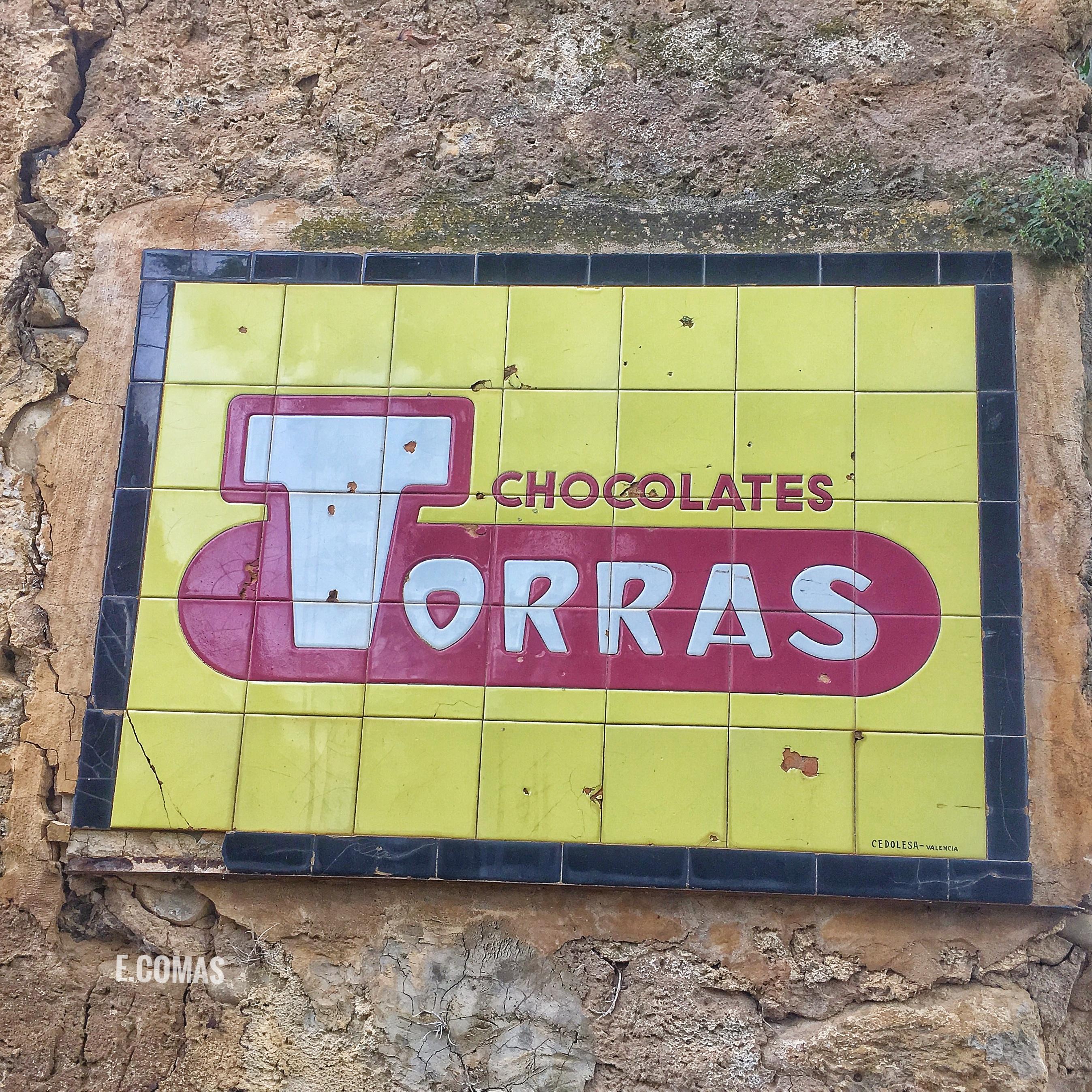 La campanya publicitària de Chocolates Torras