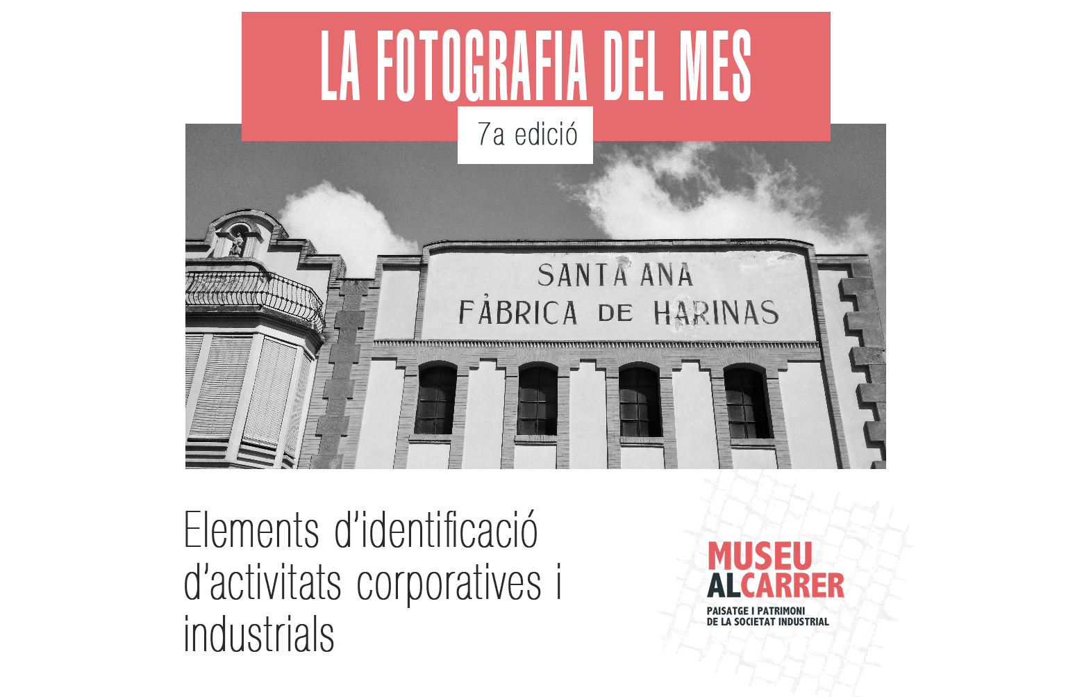 Setena edició de La fotografia del mes de Museu al carrer