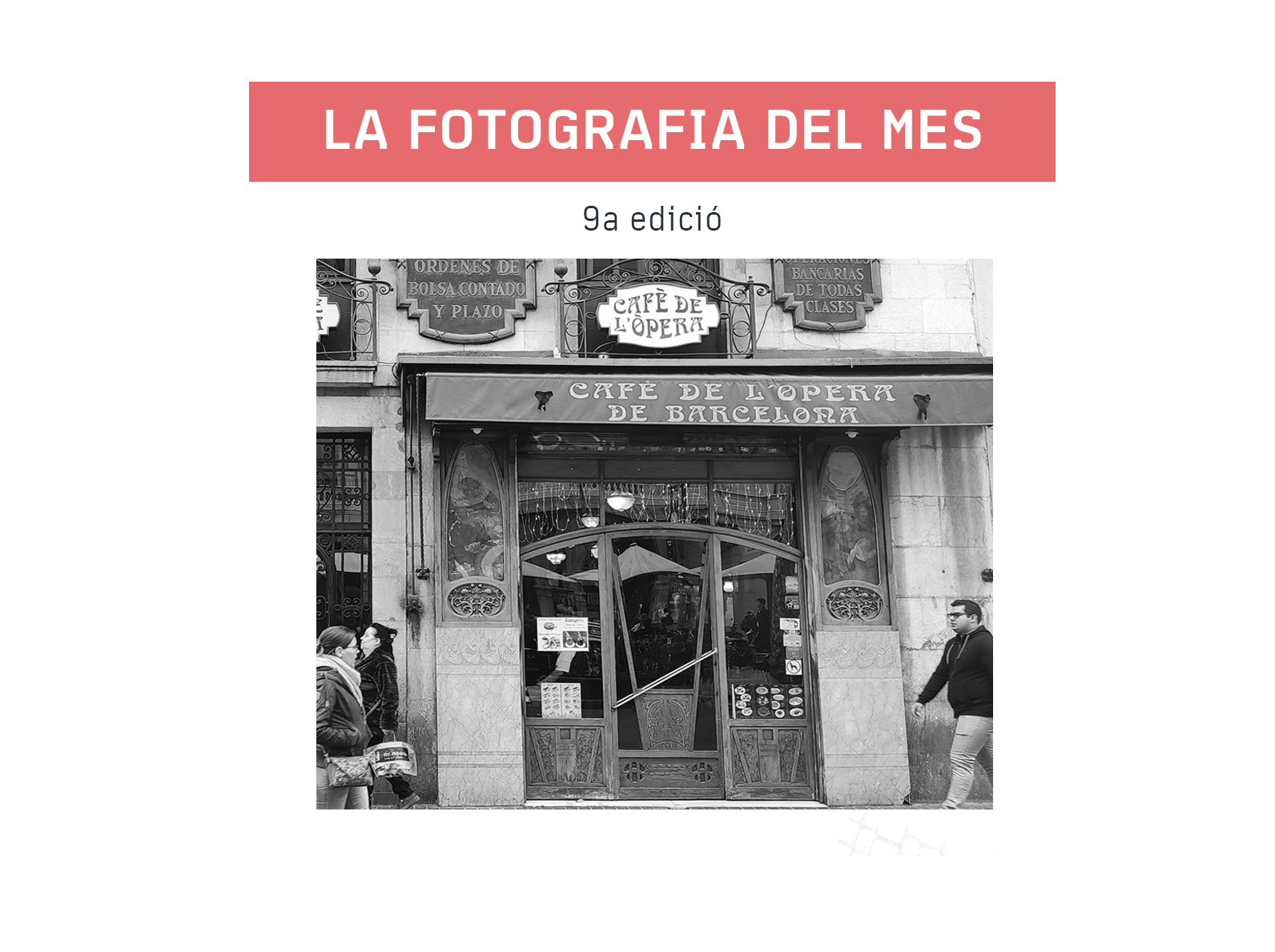 Novena edició de la fotografia del mes de Museu al carrer